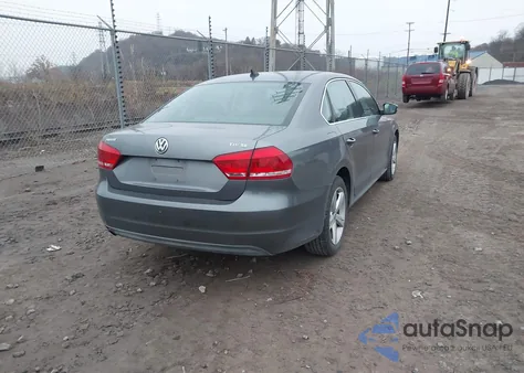2013 Volkswagen Passat 2.0L Tdi Se from USA, damaged, VIN 1VWBN7A32DC070905